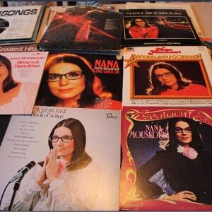 SALE!! Nana Mouskouri record LP set of 11